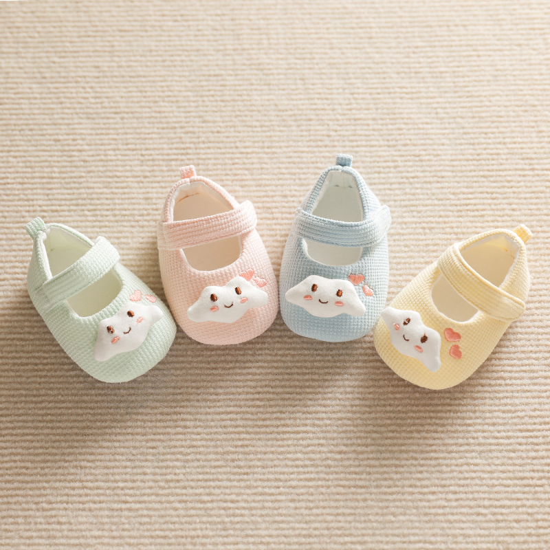 Детская обувь; весенняя обувь на мягкой подошве для новорожденных; обувь для мужчин и женщин; детская обувь; 3 месяца; семь весенних и летних; 5 милых тонких