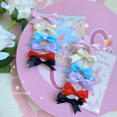 taobao agent 小熊幼稚园Lolita可爱蝴蝶结胸针甜呲发夹百搭发饰lo小物装饰别针