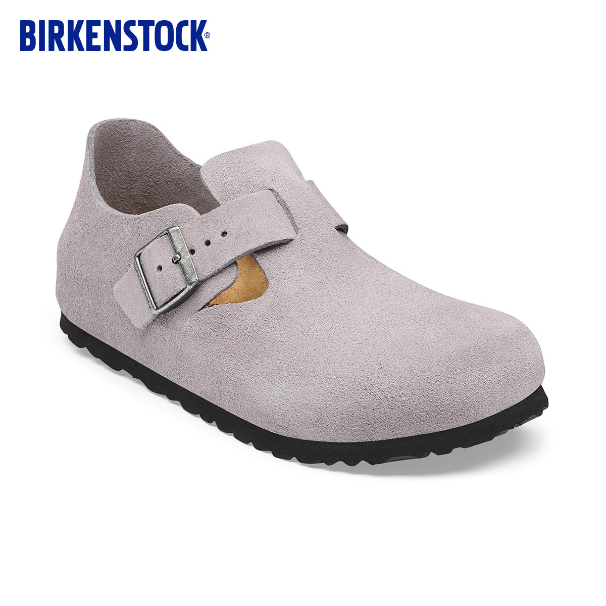 БИРКЕНСТОК (BIRKENSTOCK) Германия импортировала новые мужские и женские повседневные туфли из воловьей замши London с низким вырезом