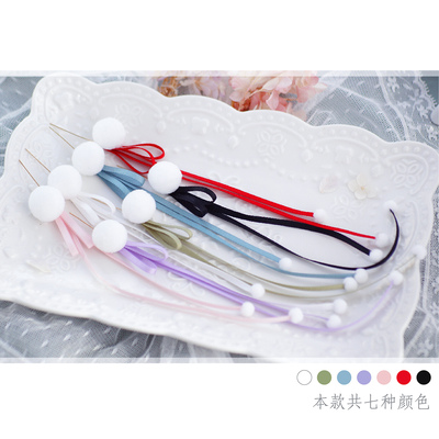 taobao agent R.I.A原创『猫猫球』球球双马尾头部装饰三分bjd sd16 dd娃用X331