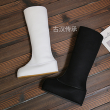 Eight year old store with 16 colors of ancient Hanfu boots, men's and women's height increasing wedding shoes, film and television cosplay official boots