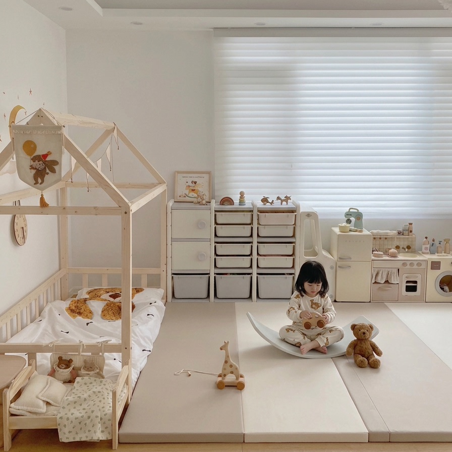 детский коврик для скалолазания babysoul, утолщенный детский бытовой коврик IXPE, не содержащий формальдегида, детский складной коврик для ползания из искусственной кожи