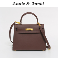 A&A Women's Bag 2024 Spring/Summer New Epsom Calf Leather Kelly 28 Second Generation Large Kelly Bag Women's Bag