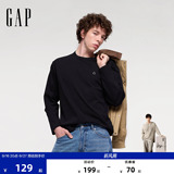 [Одобрение Cheng Yi] Мужская осенняя новинка 2026 года из хлопка Gap, повседневная свободная футболка с длинными рукавами 1KN623910
