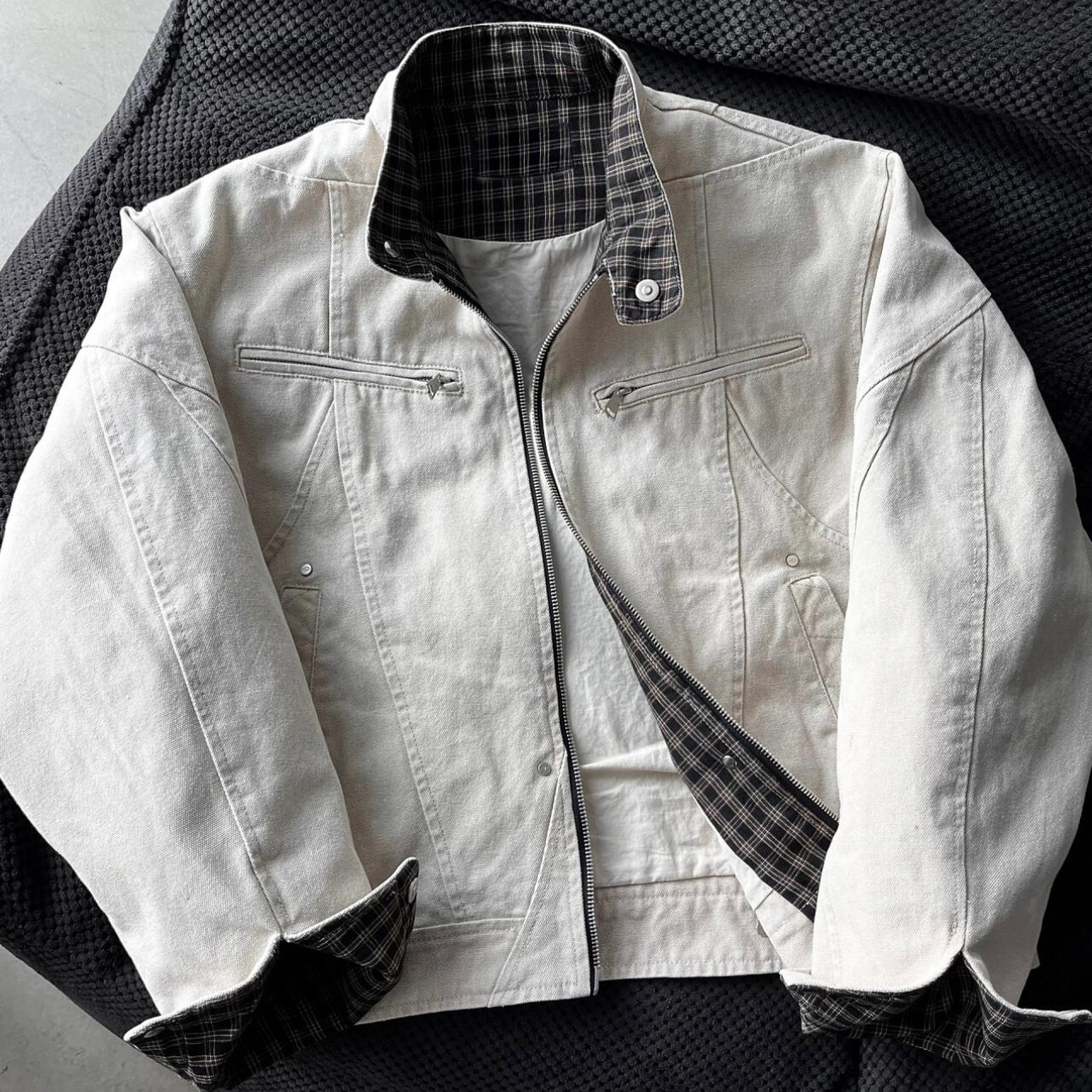 Нужны деньги тяжелая промышленность куртка Harrington второго поколения cleanfit heavy canvas повседневная куртка с воротником-стойкой для мужчин