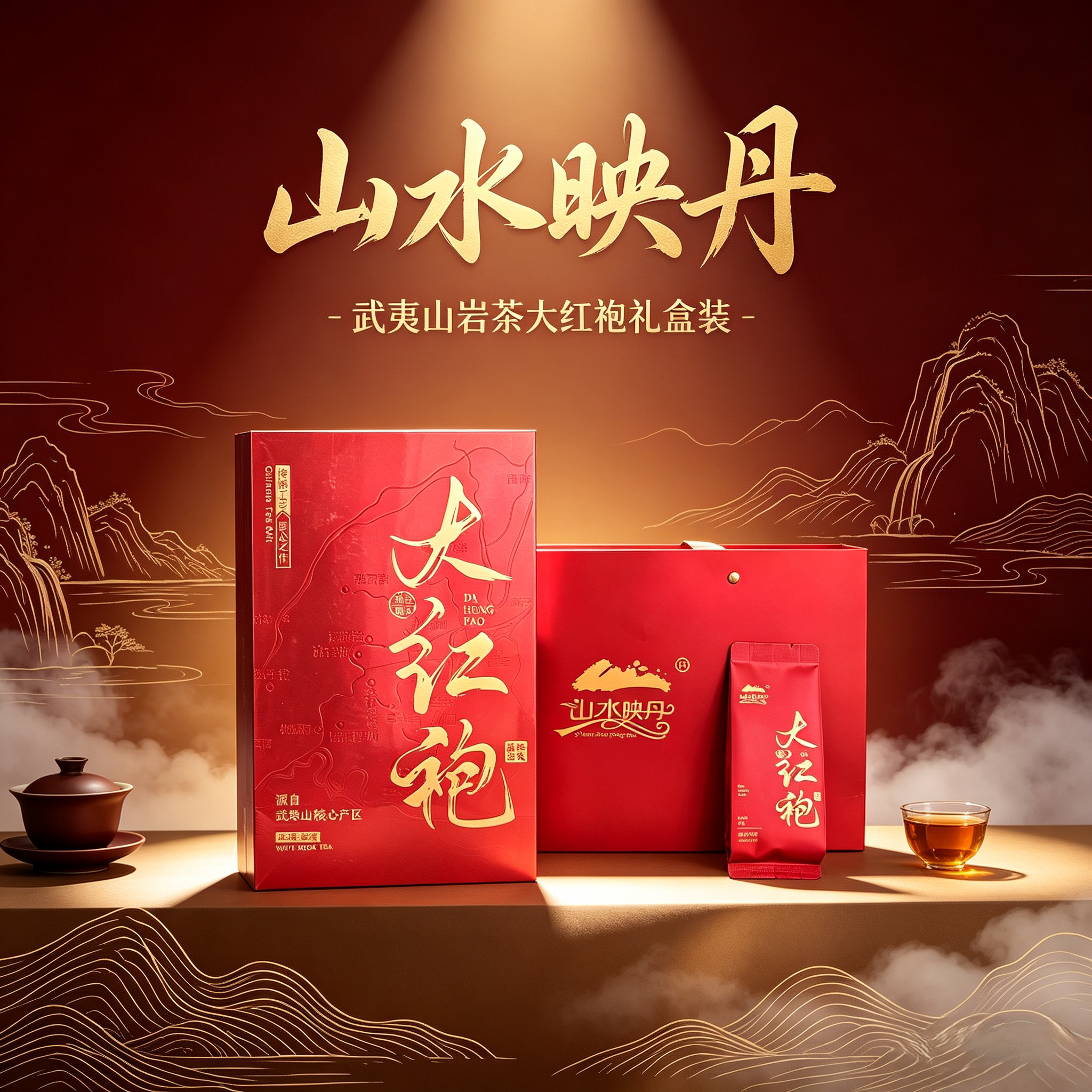 Wuyishan Rock Tea Dahongpao Tea Пейте сами Новинка 2026 года Попробуйте подарочную коробку с корицей и нарциссом из холодных чайных листьев