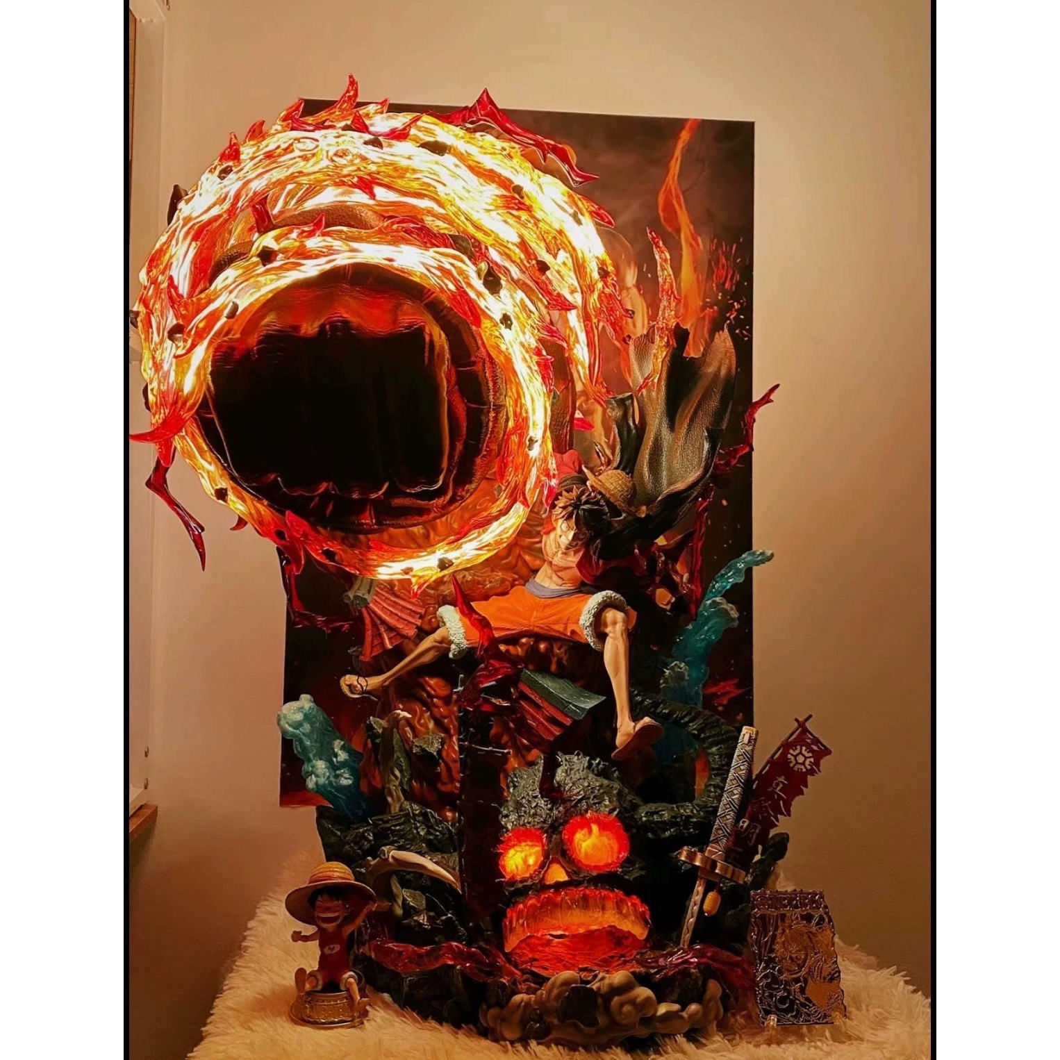 Оформление специального предложения!One Piece big hand-made [присылайте только вводную картинку в модели] Украшение для игры в аниме tide подарок на день рождения