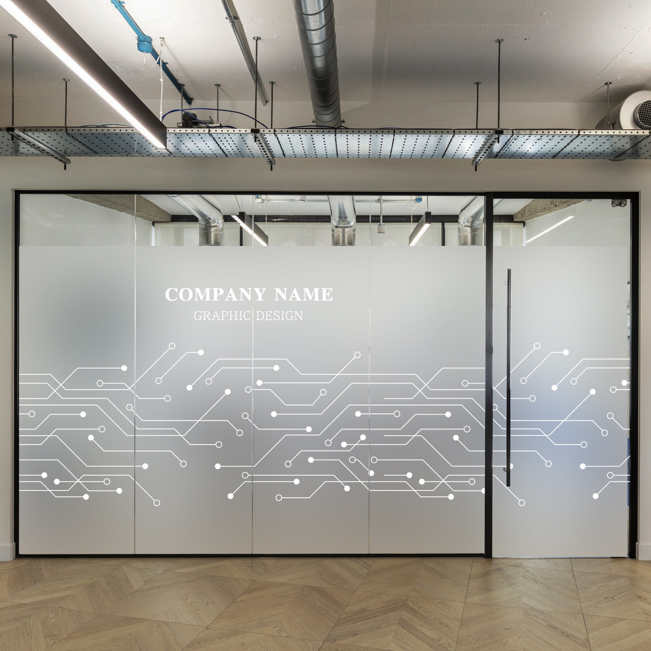 Компания по производству стеклянных перегородок из матовой пленки geometric creative technology line anti-peep office glass frosted film customization