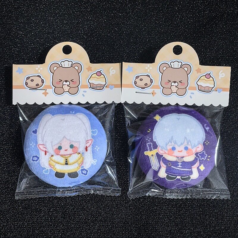 Frieren: Beyond Journey's End Original Fanmade Merch Plush Can Badge Keychain Himmel