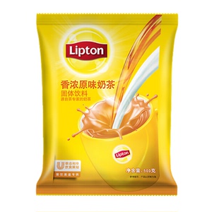 Чай с молоком Lipton в Гонконгском стиле, 1000 г, оригинальный чайный пакетик с молоком, жемчужный порошок чая с молоком, ингредиенты【】