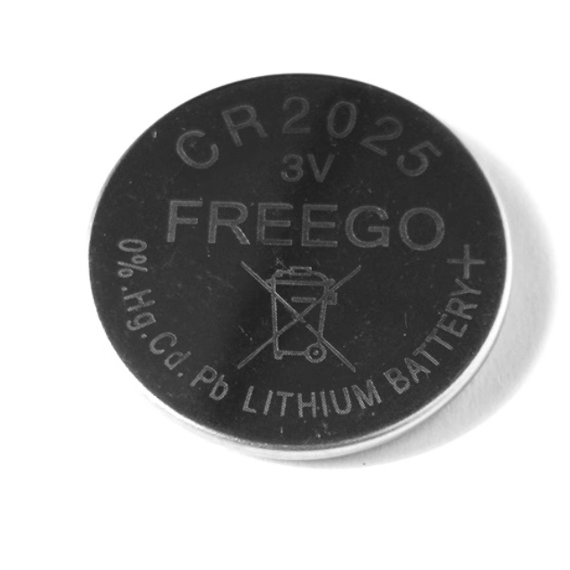 2 tablets FREEGO CR2025 3V lithium battery 3v remote control button battery