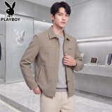 Высококачественная мужская куртка с лацканами Playboy, мужская деловая простая повседневная куртка, весенне-осенняя модная куртка с инструментами