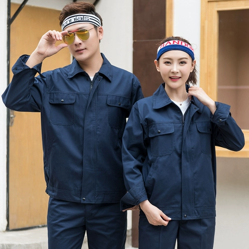 Износостойкий хлопковый осенний комплект для работы