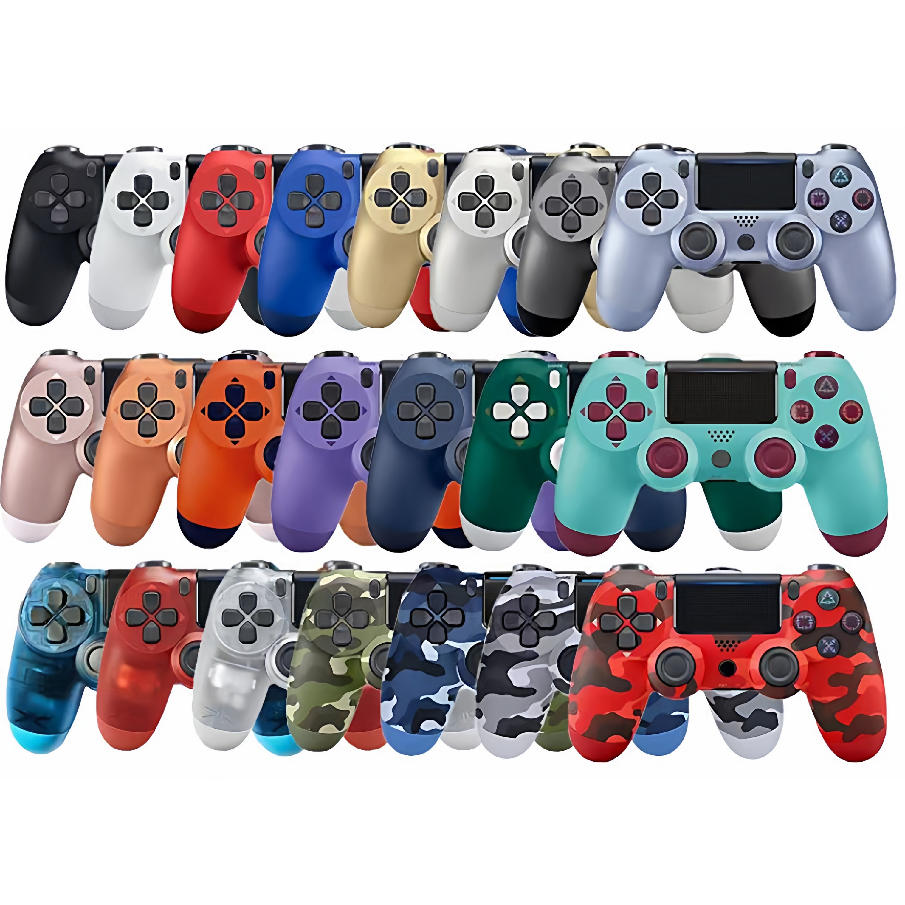 Беспроводная ручка PS4 Bluetooth-контроллер PS4 вибрация с подсветкой Bluetooth-ручки PS4 (без кабеля для передачи данных)