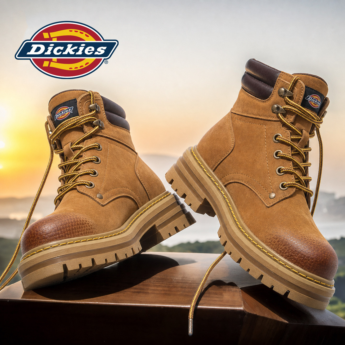 Ботинки Dickies Martin; мужская летняя мужская обувь; походные ботинки; ботинки из ревеня; женская обувь с высоким берцем в стиле ретро; уличные ботинки с инструментами