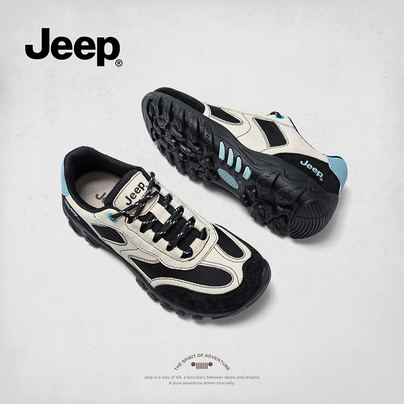 легкая спортивная обувь jeep на мягкой подошве, женская осенняя новинка 2026 года, нескользящая, не утомляющая походная обувь, универсальная повседневная обувь