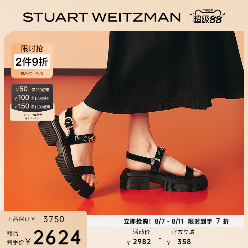 Повседневные спортивные САНДАЛИИ на толстой подошве SW SIGNATURE HEART NOLITA SANDAL