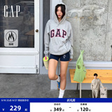 [Одобрение Cheng Yi] Новинка осени 2026 года для мужчин и женщин от Gap, плюс бархатный свободный пуловер с капюшоном, свитер 1SS623704
