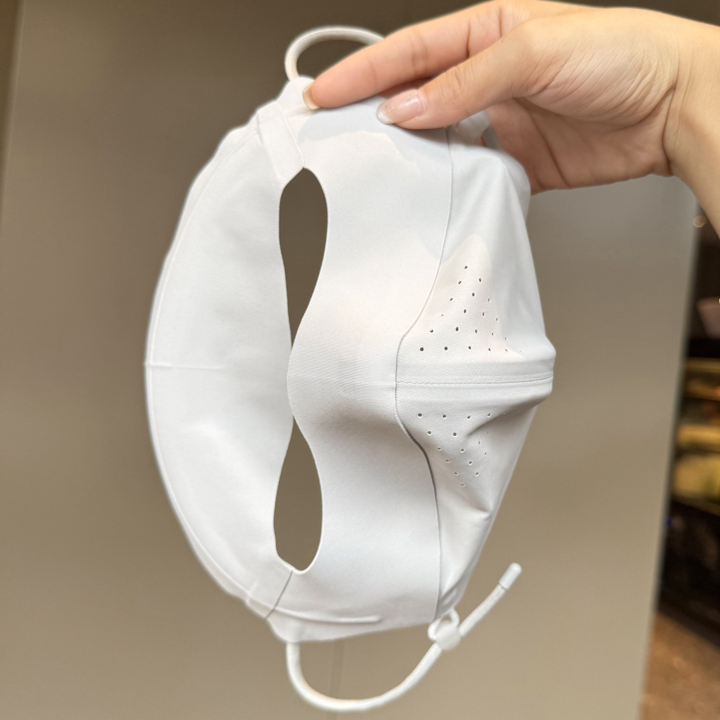 Полнолицевая солнцезащитная маска ice silk бесшовная маска для лица Gini medical beauty mask защита от ультрафиолета летний открытый солнцезащитный козырек дышащий