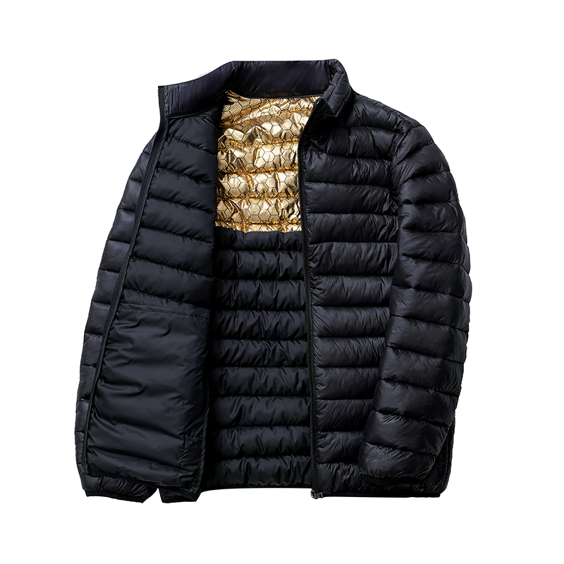Стеганая куртка мужская легкая пуховая стеганая куртка утолщенная стеганая куртка большого размера для молодежи и среднего возраста осенне-зимняя куртка мужская теплая стеганая куртка