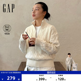 [Одобрение Cheng Yi] Женский свитер из крученой шерсти в американском стиле Gap осень 2026, украшенный цепочкой, 2SW623065