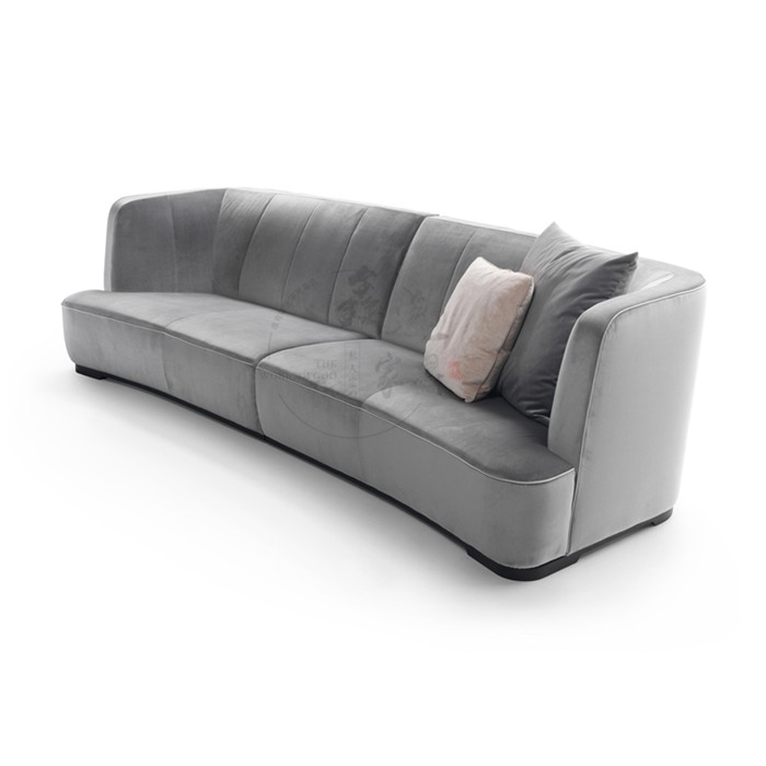 Настраиваемая дизайнерская мебель в скандинавском минималистском стиле, тканевая гостиная, небольшая квартира, диван, постмодернистский современный креативный офис