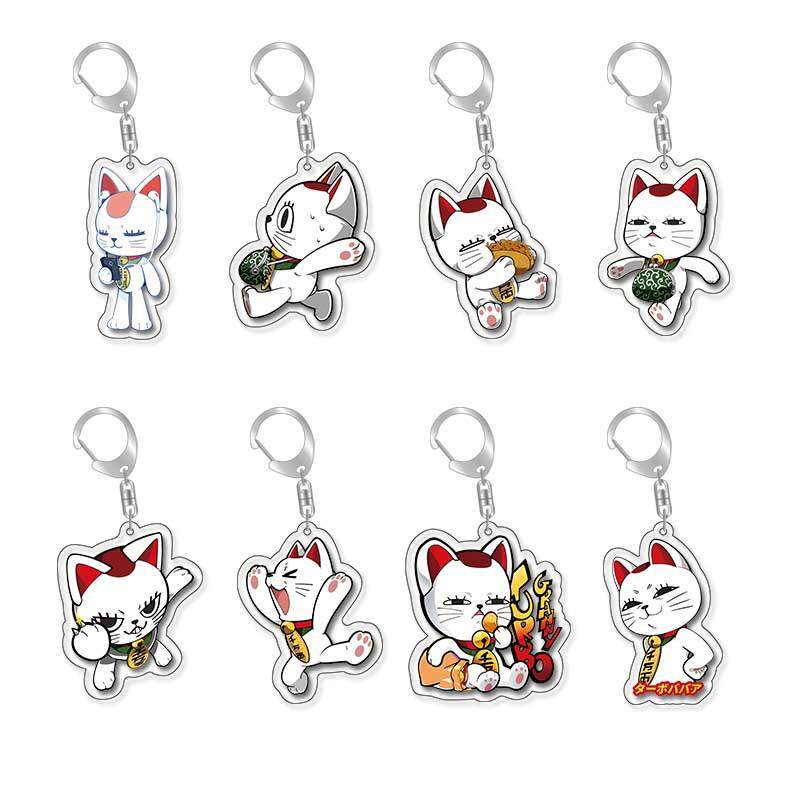 Supernatural Armed Dandadan Takakura Ken Momo Anime Merch Acrylic Keychain