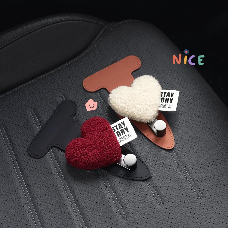 Автомобильный крючок cute plush love - многофункциональный маленький крючок для хранения внутри автомобиля...