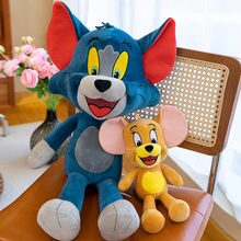 Foreign trade cartoon doll cat mouse doll Tom cat Jerry mouse children's cloth doll plush toy male and female gifts