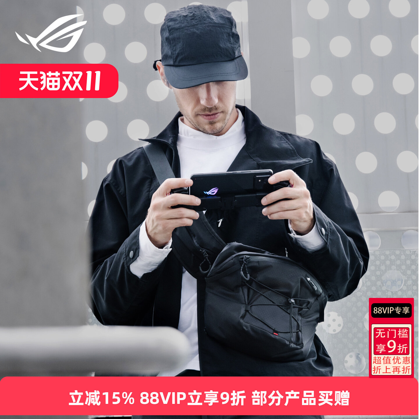 Сумка-мессенджер ROG BC1004 на одно плечо, нагрудная сумка для студентов колледжа, поясная сумка, небольшой рюкзак, функциональная сумка для езды на велосипеде, сумка для мобильного телефона