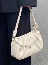 Folded Cloud Square Handbag Underarm Bag for Women