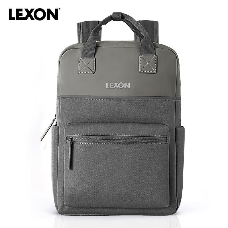 Рюкзак LEXON, мужские и женские рюкзаки, простая деловая сумка для поездок на работу, вместительная сумка для компьютера, водоотталкивающая универсальная школьная сумка