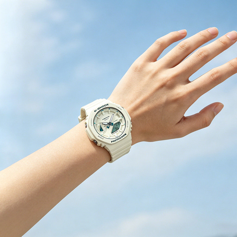 Подарок на Новый год CASIO Casio watch студенческие женские часы для младших классов средней школы, молодежные электронные часы GMA-S2100