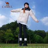Пуховик Camel sports stove, женская зимняя куртка на утином пуху с ветрозащитным воротником-стойкой, утолщенная теплая и холодостойкая куртка, хлебная куртка для мужчин