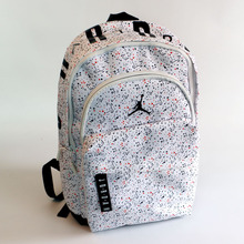 New AJ backpack for male and female students, backpack for high school students, full of stars, trendy bag, campus computer bag