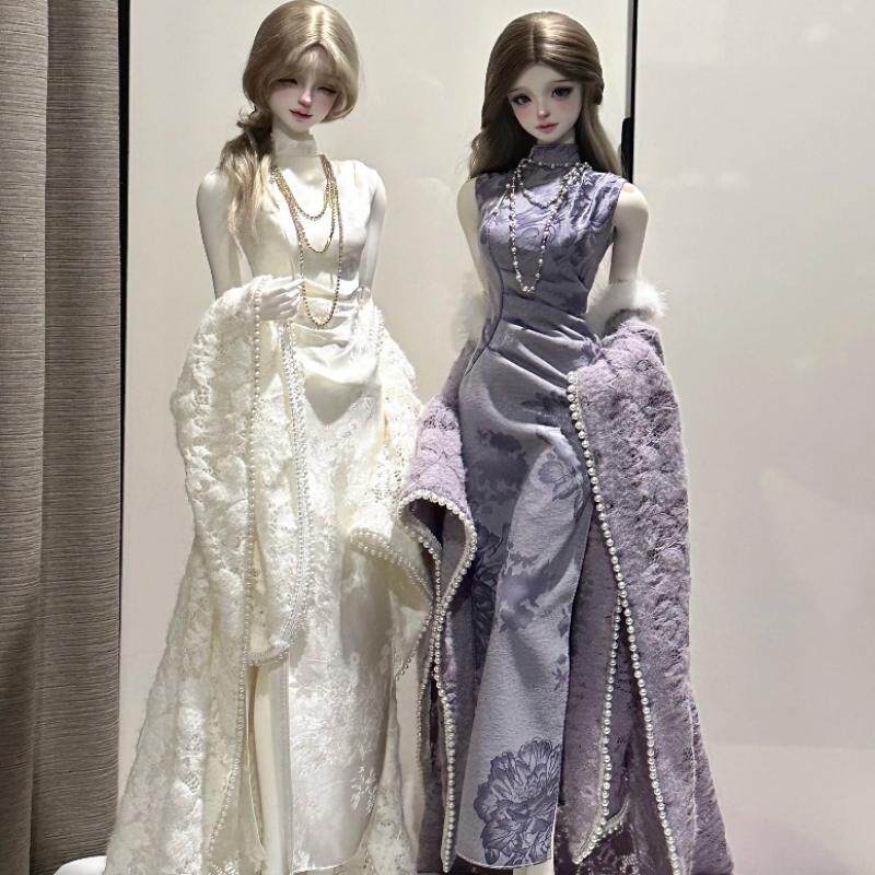 Современное свадебное платье bjd кукла слепая коробка счастливая сумка ручной работы совместное подвижное роскошное сменное украшение рабочего стола кукла-женщина