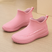 Soft and Sweet Seasonal Short Rain Shoes Lightweight Kitchen