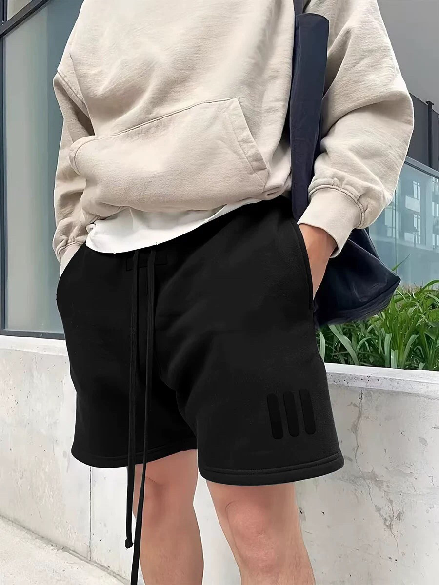 Скидка 50% на спортивные шорты FOG американского модного бренда American ESSENTIALS свободного кроя с тремя полюсами для мужчин и женщин