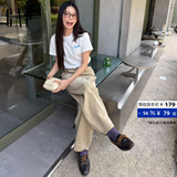 [Одобрение Cheng Yi] Женская летняя футболка Gap с новым логотипом 2026 года, свободная футболка с круглым вырезом и короткими рукавами 858734