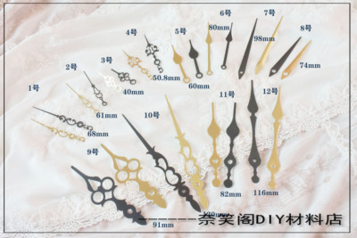 taobao agent 圣母光环都铎冠DIY指针配件手工饰品辅料满包邮