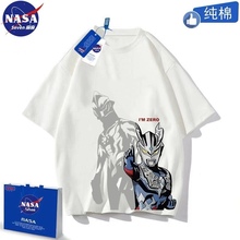 Ultraman T-shirt for children's short sleeved boys NASA