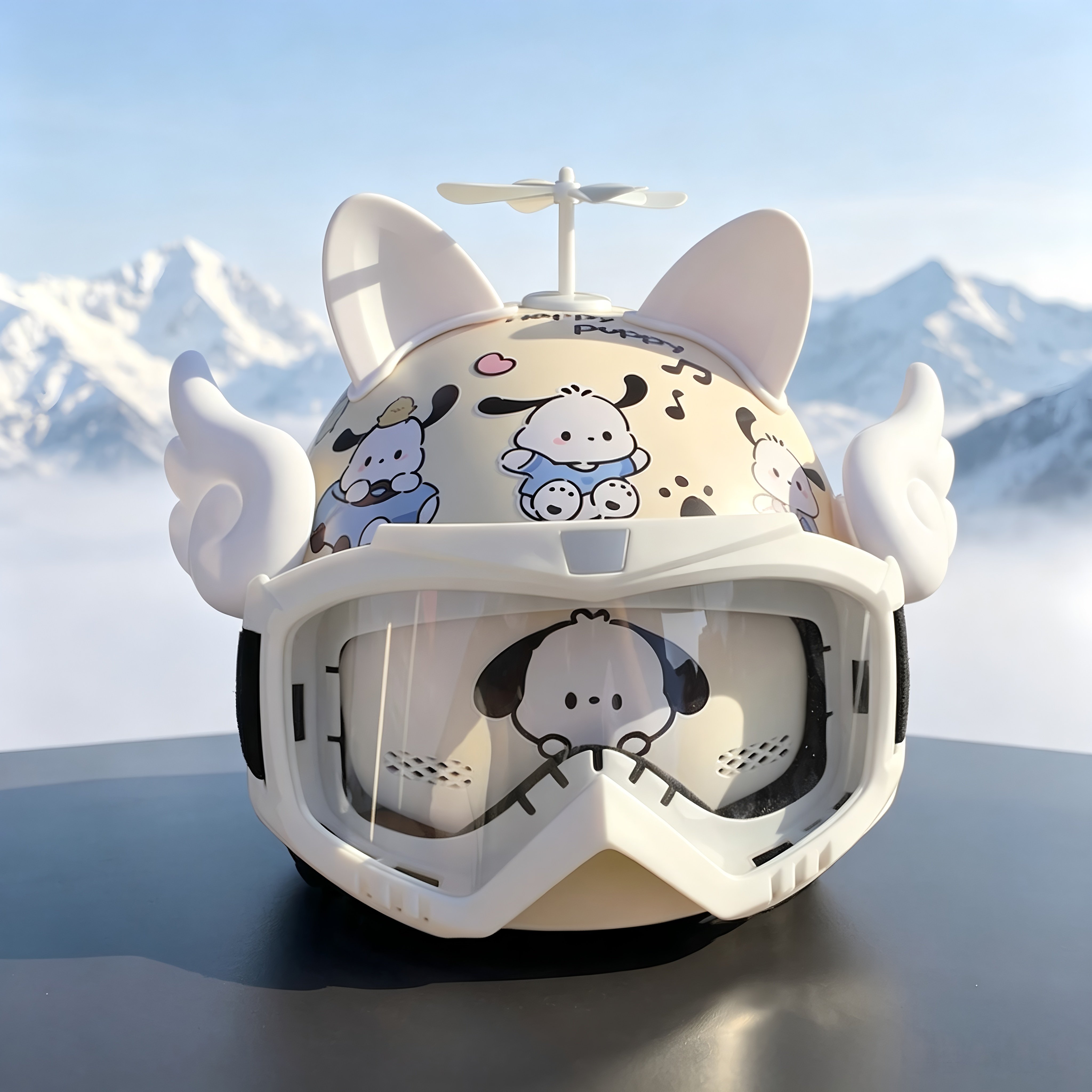 German imported 3C certified electric vehicle helmet, cute and quirky, sun protection, motorcycle safety half helmet with visor, summer.