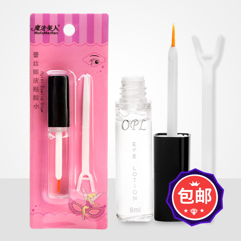 Клей для накладных ресниц Magic beauty универсален, а красивые двойные наклейки для век - это просто супер...