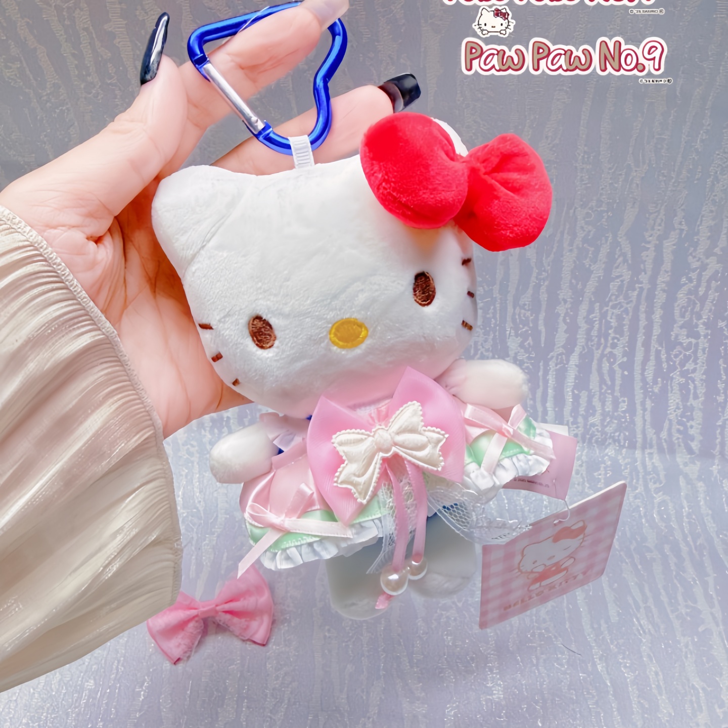 KT кошка кулон бабочка юбка Hello Kitty Школьная сумка кулон брелок подвеска женская подарочная сумка кулон Sanli
