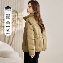 Down jacket for women's winter 2023, new high-end and fashionable high-end and western-style, lightweight and slim short jacket