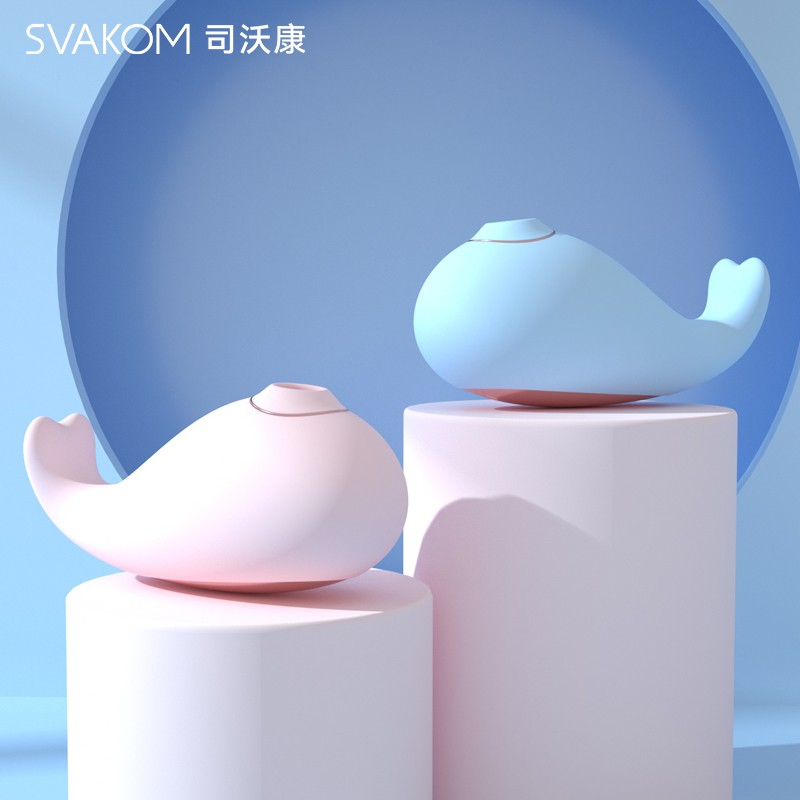 SVAKOM SVAKOM Исследующий кит Устройство для самообороны сосущее вибрирующее яйцо Игрушка для взрослых секс-игрушки маленький кит SVAKOM