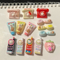 Customized Kitty phone, big brother, mobile phone, toothpaste, toothbrush, pinch and flip mold accessories