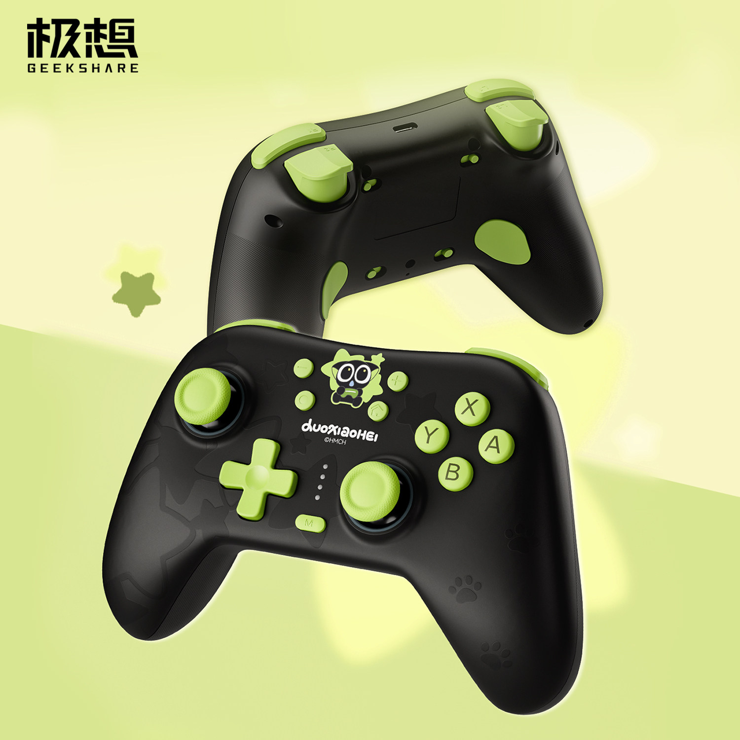 Чрезвычайно хочу переключить игровой контроллер Luo Xiaohei joint wireless Bluetooth, подходящий для компьютерной версии NS2/PC, подарок на день рождения