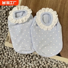 Pet Spring/Summer Clothes Dog Thin Tank Top for Home Matching Small Dog Marquis Pomeranian Bears Cute