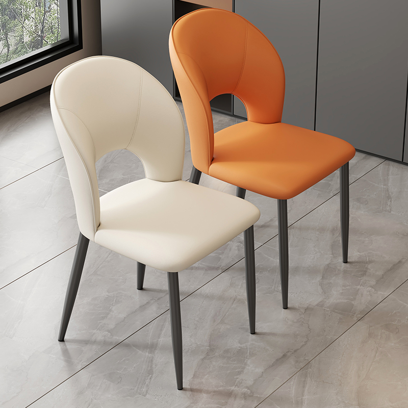 Обеденный стул для дома, современная минималистичная небольшая квартира, легкий роскошный обеденный стол и стул, итальянский стул для отдыха, стул со спинкой для отеля, стул для ресторана